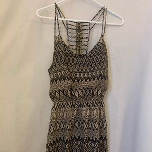 Tribal Print Skater Dress